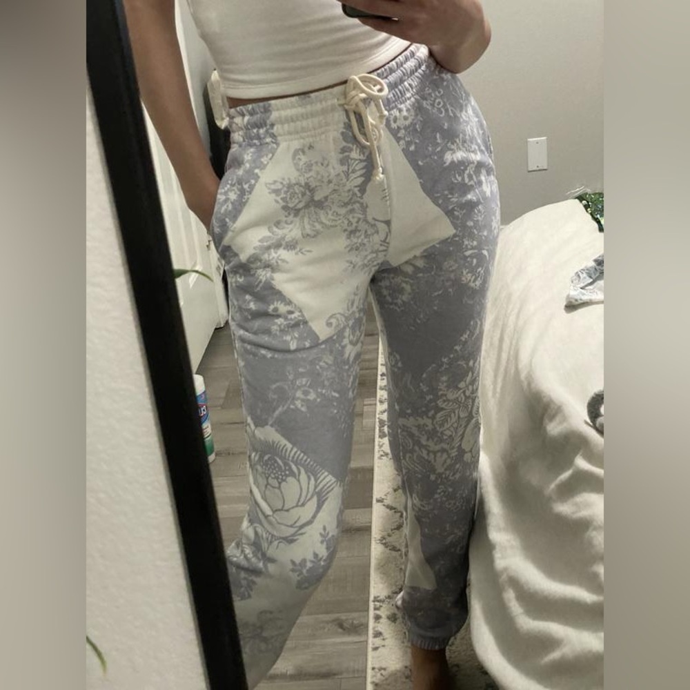 Urban Outfitters Floral Print Jogger Pants